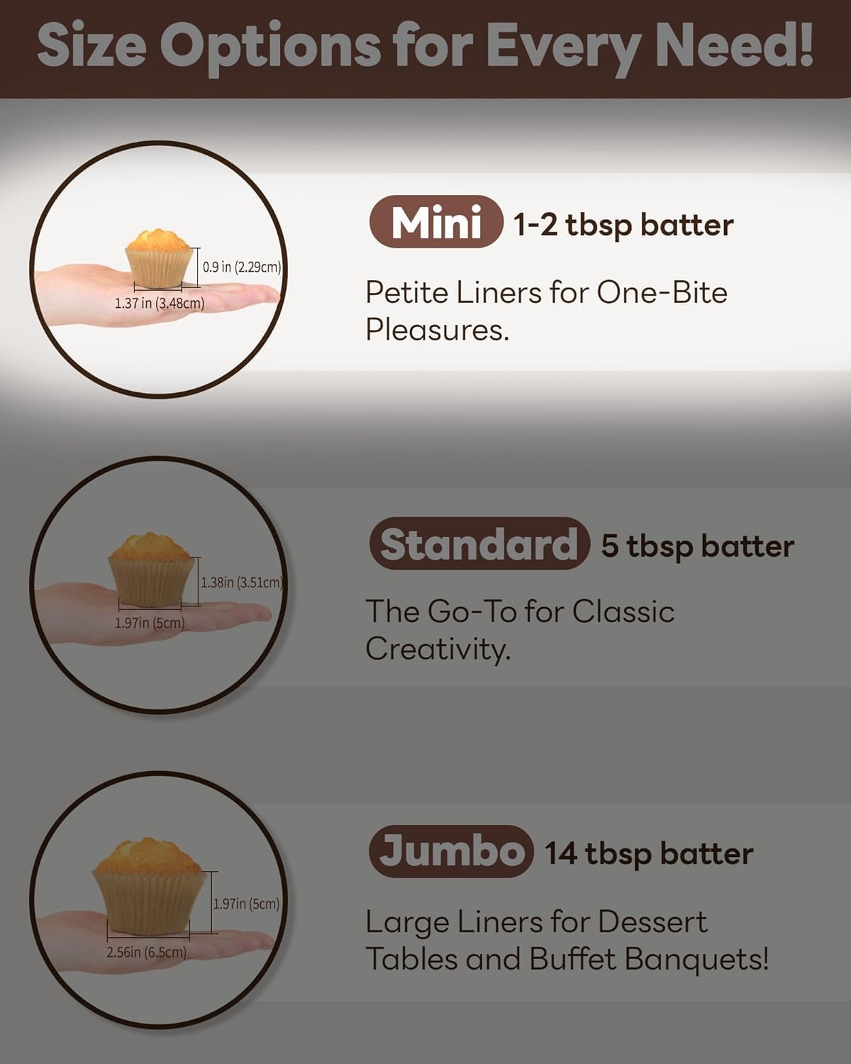 Bake Choice 400 Pcs Christmas Cupcake Liners with 12 Pcs Cupcake Toppers, Mini Cupcake Liners, Mini Muffin Liners for Xmas Party, Baby Shower, Christmas Holiday, Birthday Party — product details