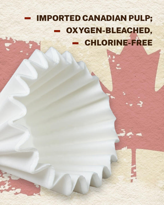 Bake Choice Small Coffee Filters, for Kalita Wave 155, 1-2 Cup, 100 Count — product details