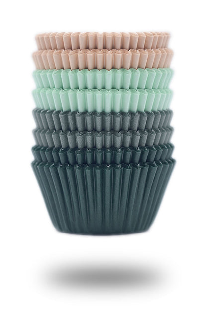 [Standard Size] Non-stick 200pcs Cupcake Liners for Baking, Natural, Food-grade Cupcake Wrapper, Greaseproof Parchment Muffin Liners