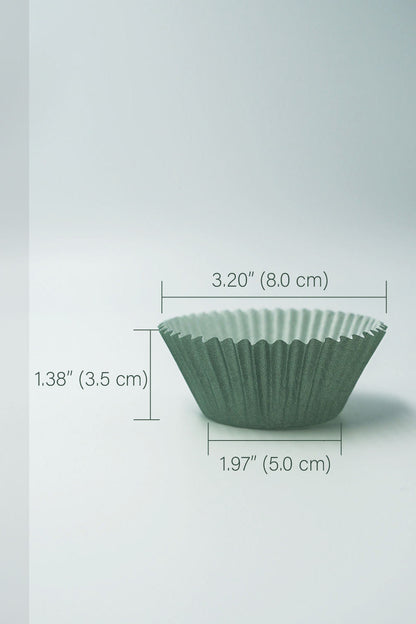 [Standard Size] Non-stick 200pcs Cupcake Liners for Baking, Natural, Food-grade Cupcake Wrapper, Greaseproof Parchment Muffin Liners