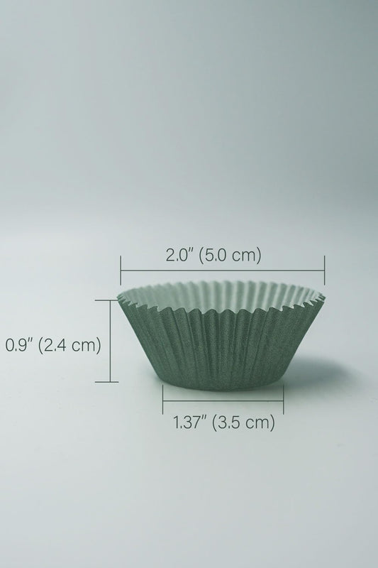Bake Choice Cupcake Liners for Baking, 400 Pcs Mini Muffin Liners, Food Grade Cupcake Wrappers, Colorful Greaseproof Parchment Paper for Birthday, Party & Wedding, Calyx Series — product details