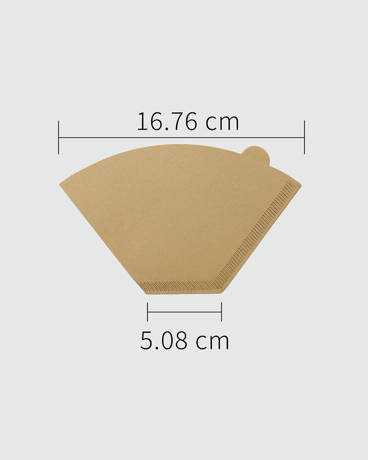 Bake Choice Coffee Filters #4 Cone Shaped Unbleached All Natural Compostable Coffee Filters 100 Count, Biodegradable and Compostable, No Blowout — product details