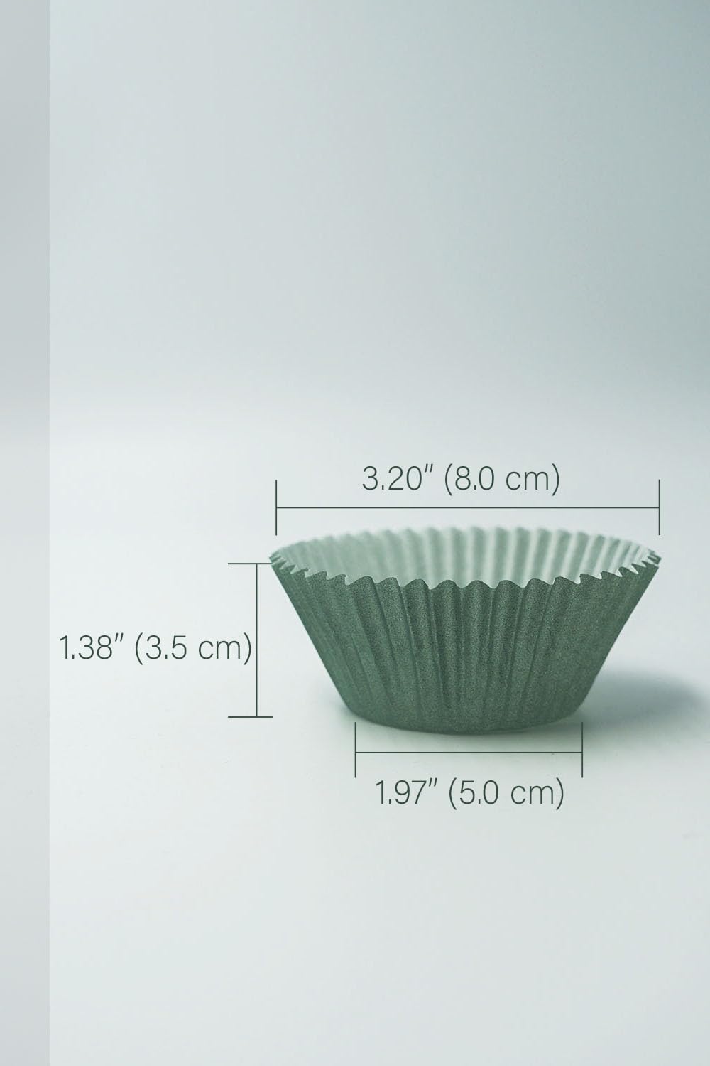 Bake Choice 200 Pcs Cupcake Liners for Baking, Standard Size, Calyx Series — product details