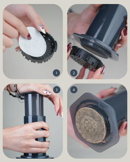 Bake Choice 500 Pcs Coffee Filters Compatible with Aeropress Coffee Makers — product details
