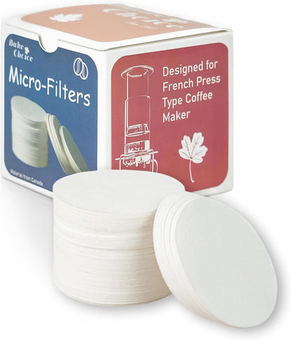 Bake Choice 500 Pcs Coffee Filters Compatible with Aeropress Coffee Makers — product details