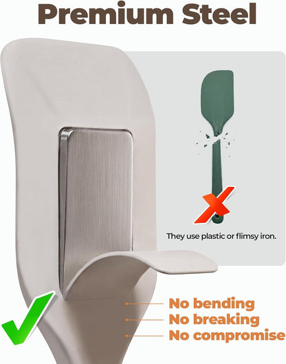 Bake Choice 2 Pieces Silicone Spatula Set, Premium Steel Core — product details