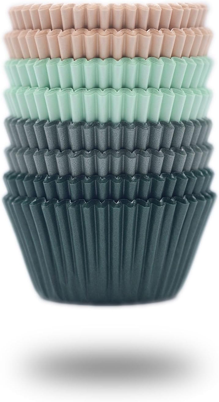 Bake Choice 200 Pcs Cupcake Liners for Baking, Standard Size, Calyx Series — main product image