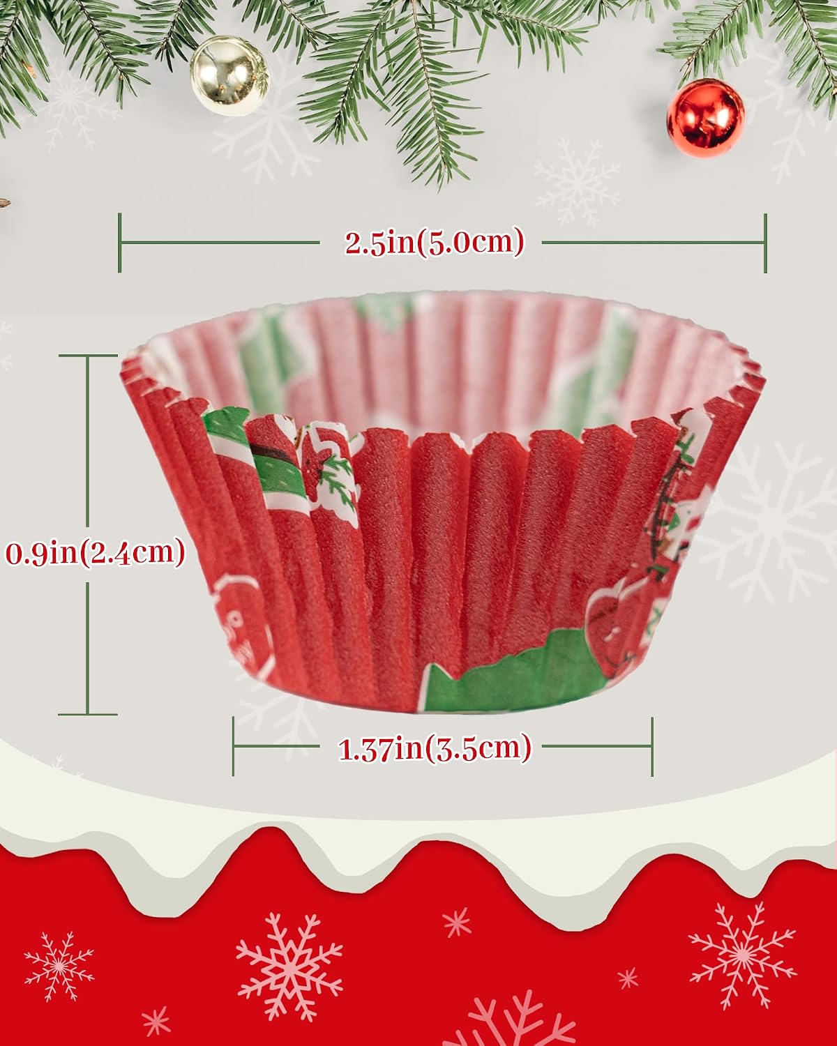 Bake Choice Non-Stick 400pcs White Mini Cupcake Liners for Baking, Greaseproof Muffin Liners for Mini Muffin Pan, Food Grade Cupcake Wrapper for for Party, Wedding, Birthday, Christmas, Valentines — product details