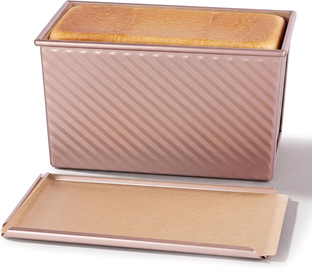 Bake Choice Loaf Pan Liners for 1 LB Pullman Loaf Pan with Lid, 50 Sets — product details