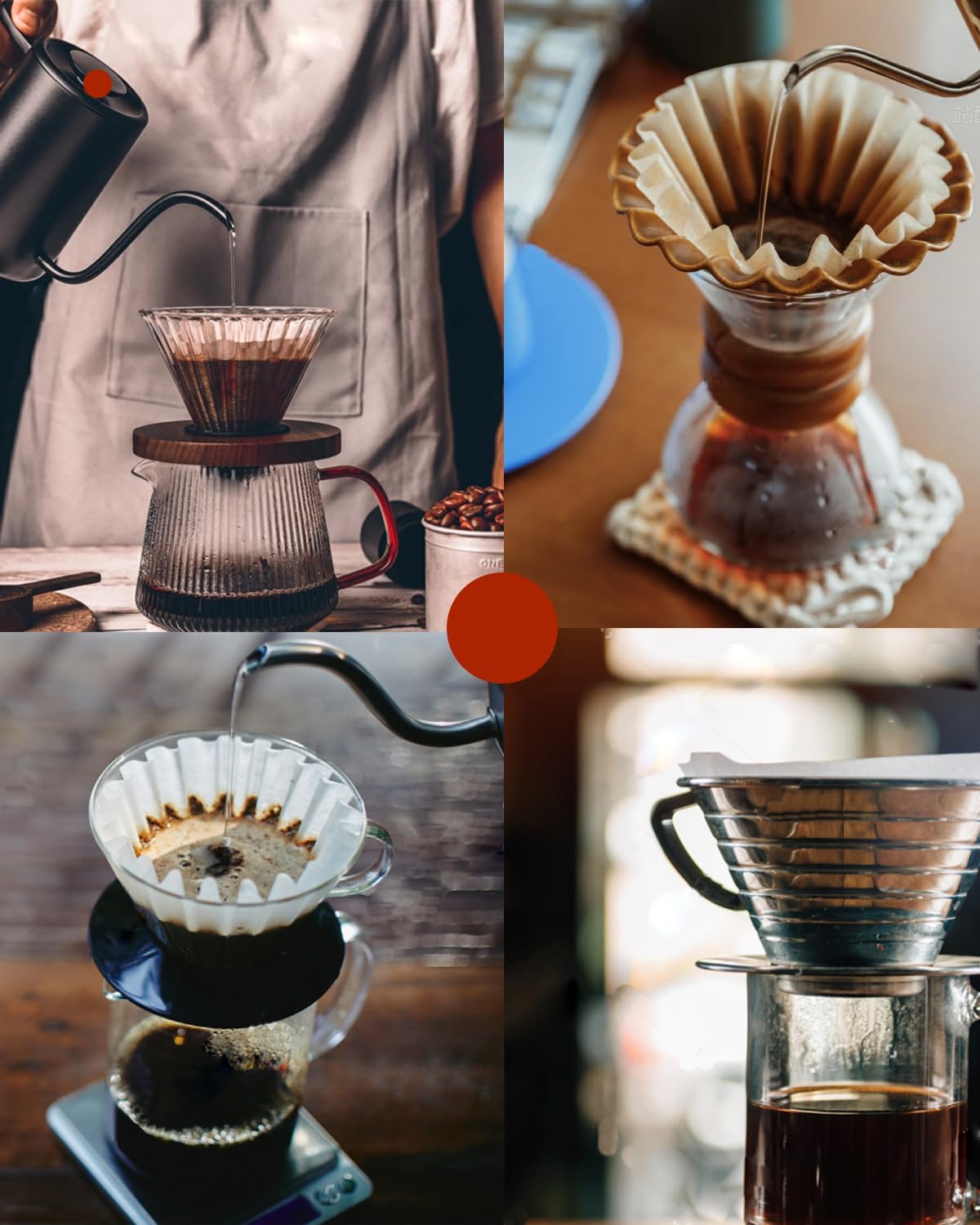 Bake Choice Small Coffee Filters, for Kalita Wave 155, 1-2 Cup, 100 Count — product details