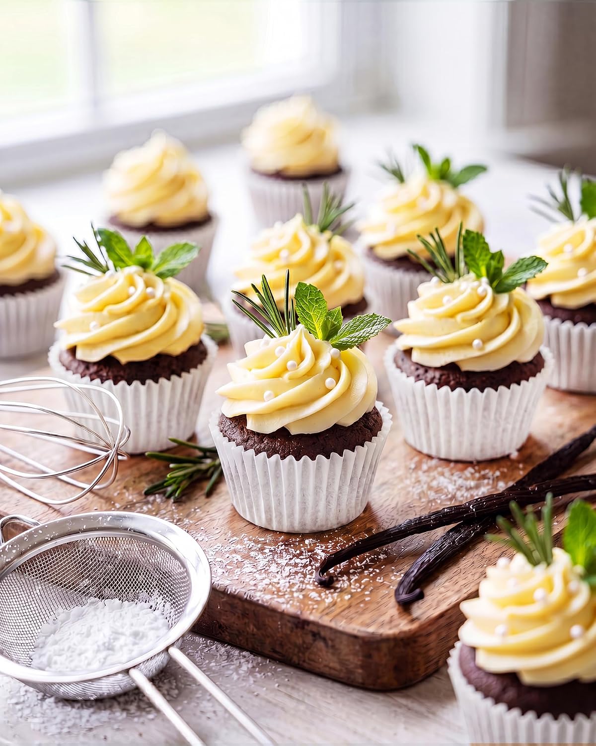 Bake Choice 250PCS Mini Cupcake Liners for Baking, Non-stick, White — product details