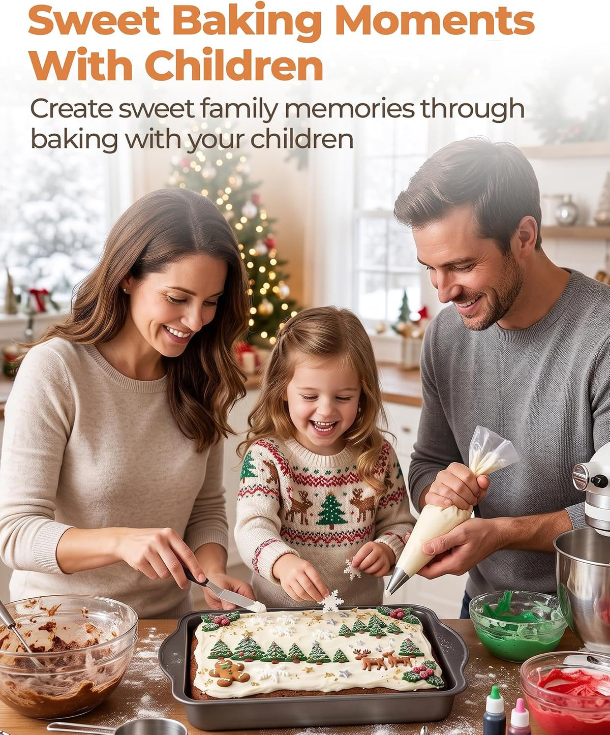 Bake Choice Small Baking Sheet, Baking Pan with 30 Pcs Pre Cut Liners — product details