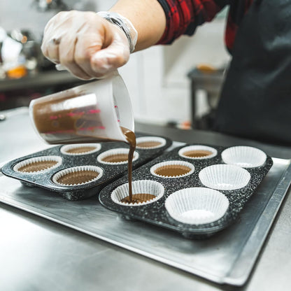 Bake Choice 200pcs Standard Cupcake Liners for Baking, Brown Muffin Liners — product details
