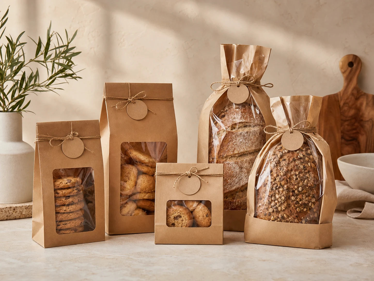 Packaging baking essentials